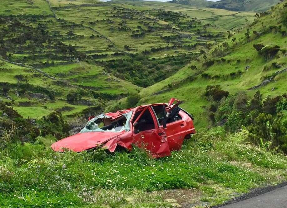A car accident happened